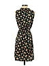 Ann Taylor LOFT 100% Polyester Floral Black Casual Dress Size S (petite) - photo 2