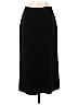 Louben Solid Black Formal Skirt Size 8 - photo 1
