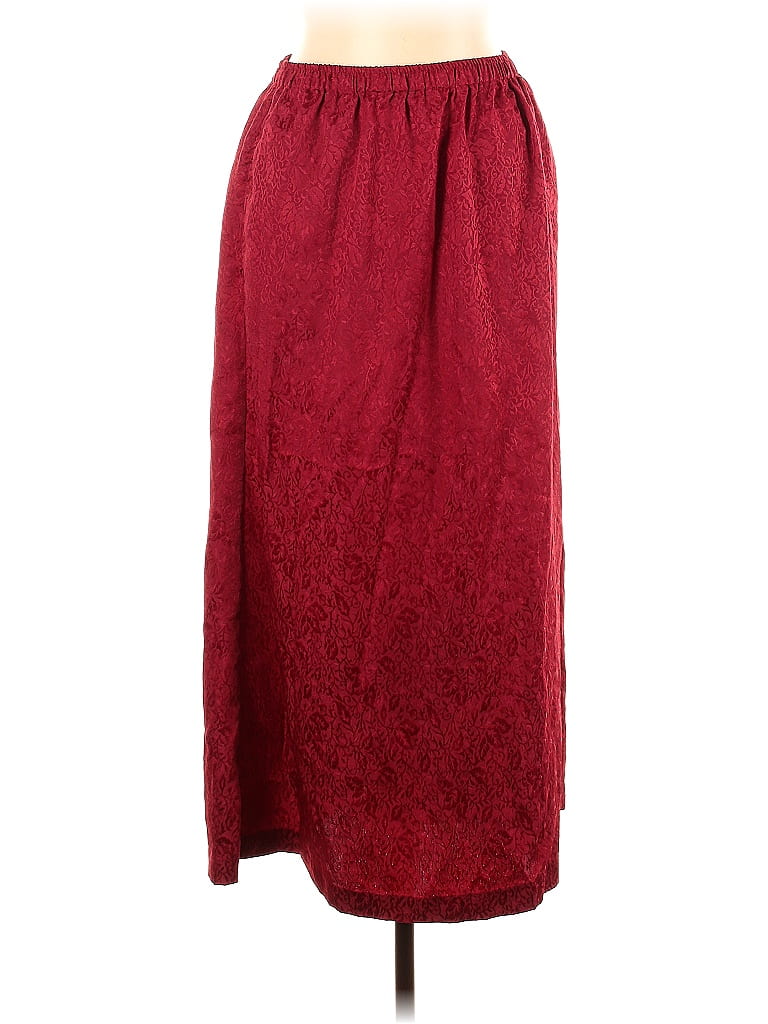 Jupe Courte New Look Rouge, Taille 12 – Taille Coulissante, En Jersey, Parfaite Pour L'été !