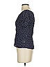 J.Crew 100% Viscose Polka Dots Blue Short Sleeve Blouse Size 00 - photo 5