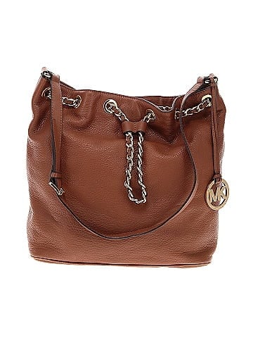 MICHAEL Michael Kors Leather Satchel (view 1)