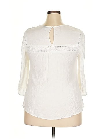 Torrid 3/4 Sleeve Blouse (view 2)