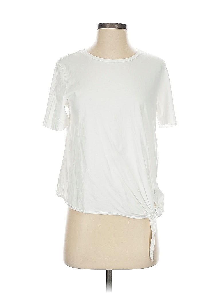 Pre-owned Banana Republic Short Sleeve T-shirt In White