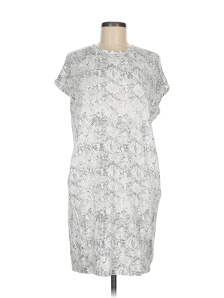 Pre-owned C&c California Casual Dress In Silver