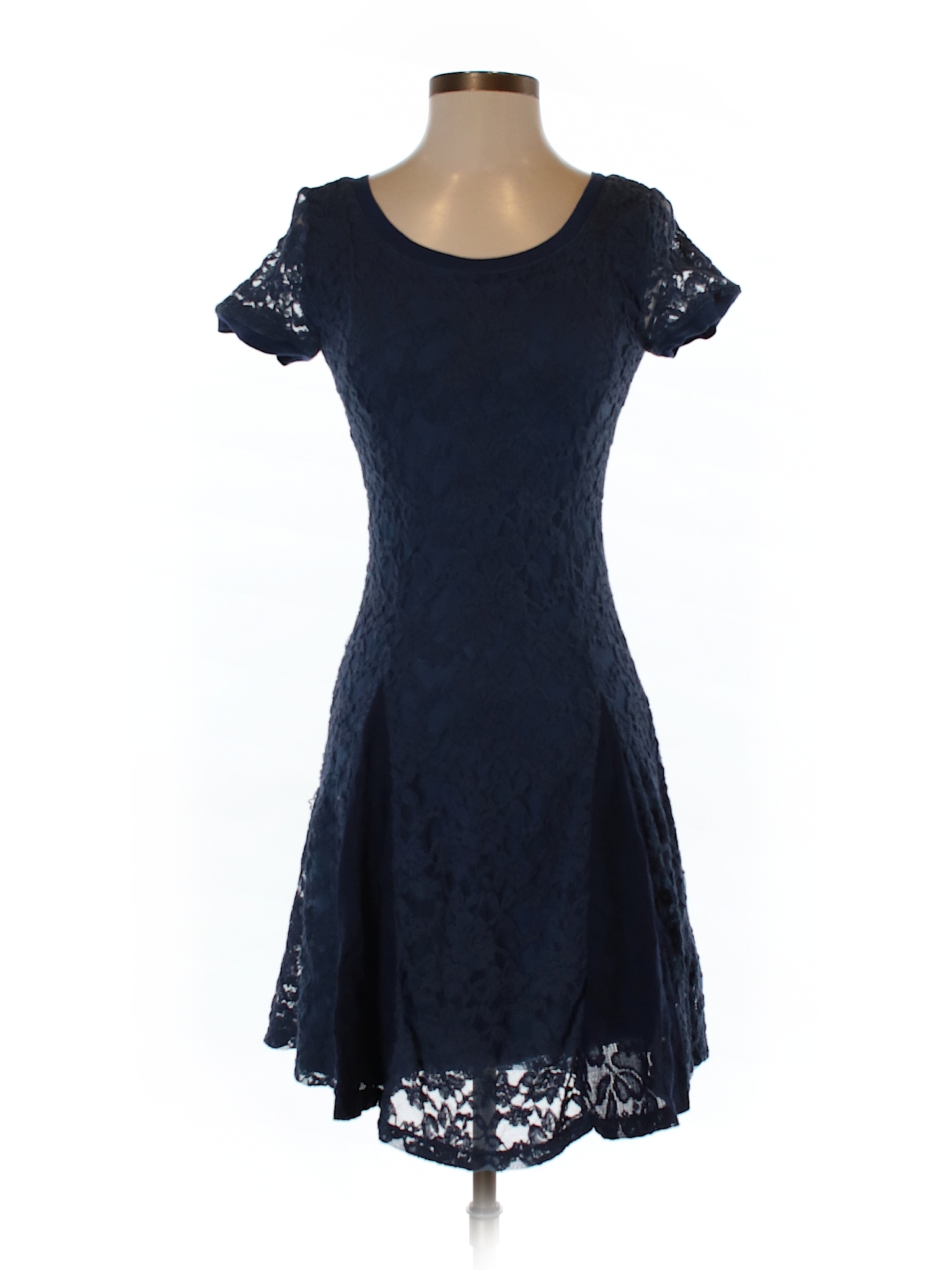 Rubbish Lace Dark Blue Casual Dress Size S - 70% off | thredUP