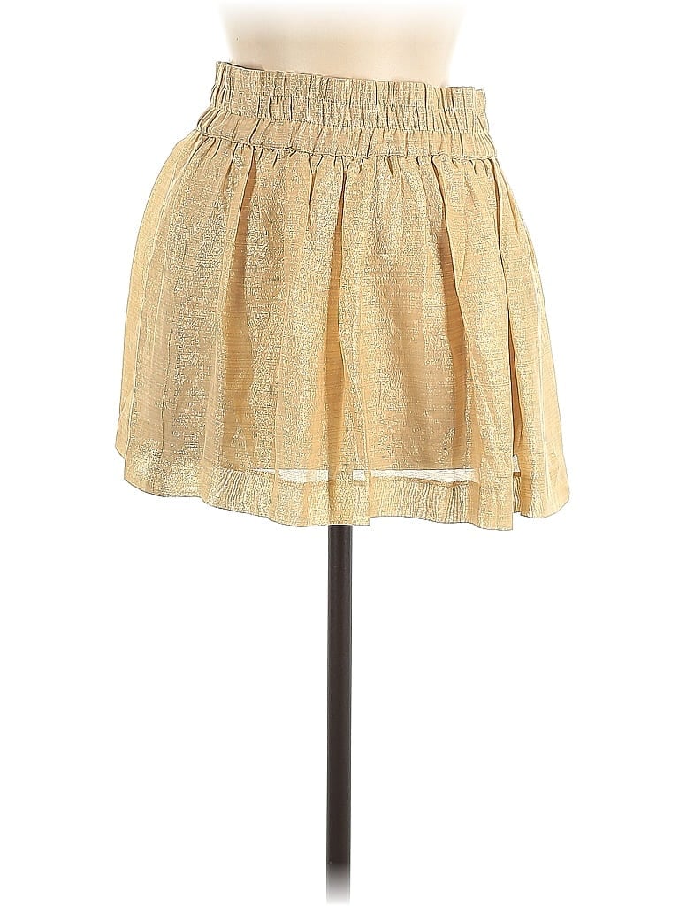 Pre-owned Red Valentino Casual Skirt In Gold