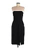 BCBGMAXAZRIA Solid Black Cocktail Dress Size 6 - photo 1
