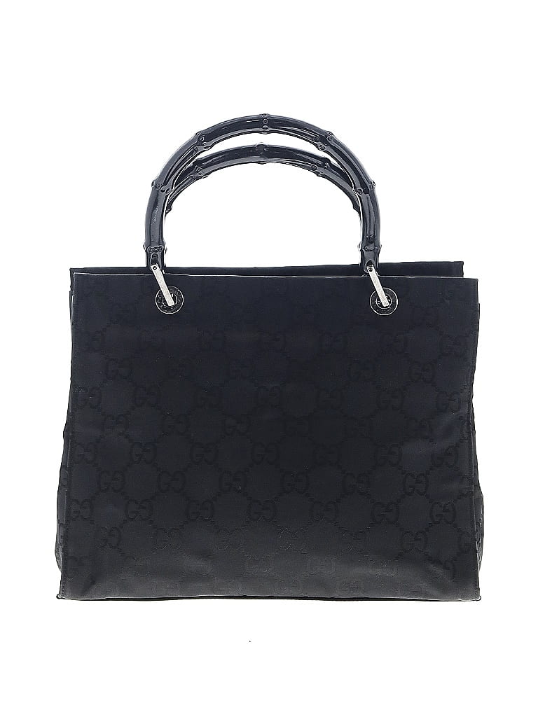 Gucci 100% Canvas Blue Black Satchel One size - photo 1