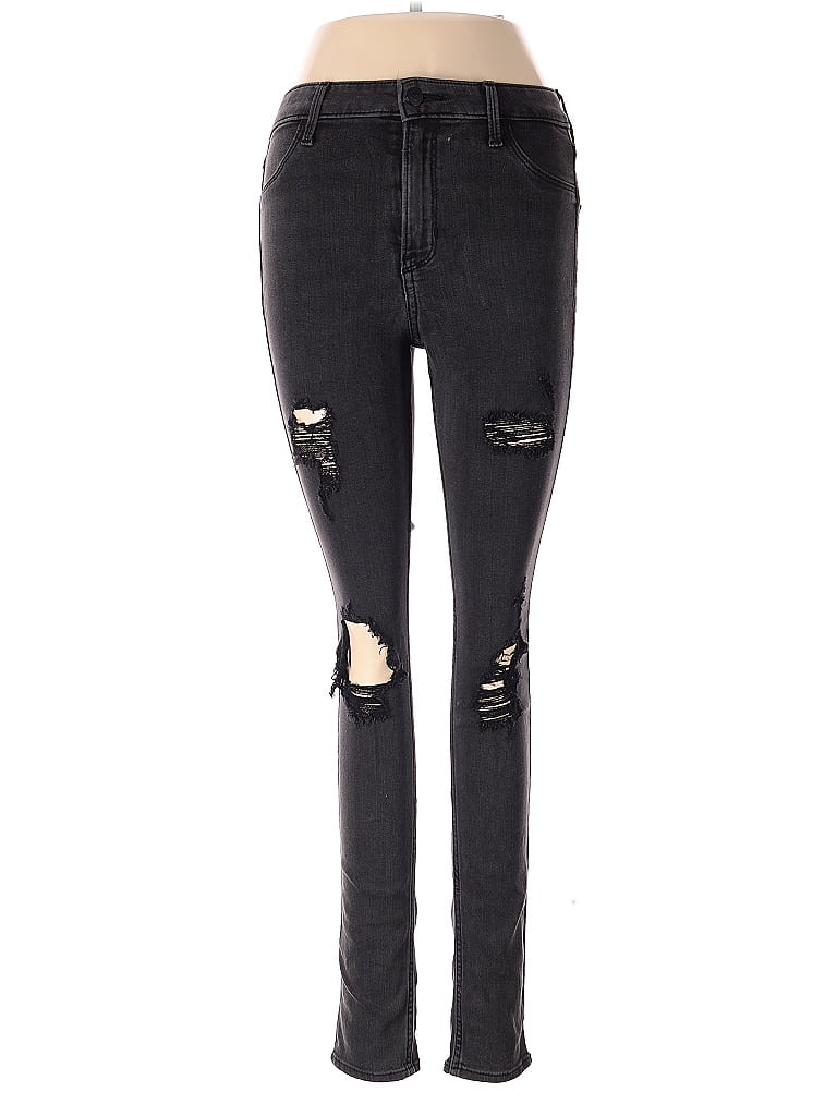 Pre-owned Hollister Jeans In Black