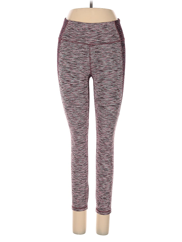 Pre-owned Gap Fit Active Pants In Burgundy