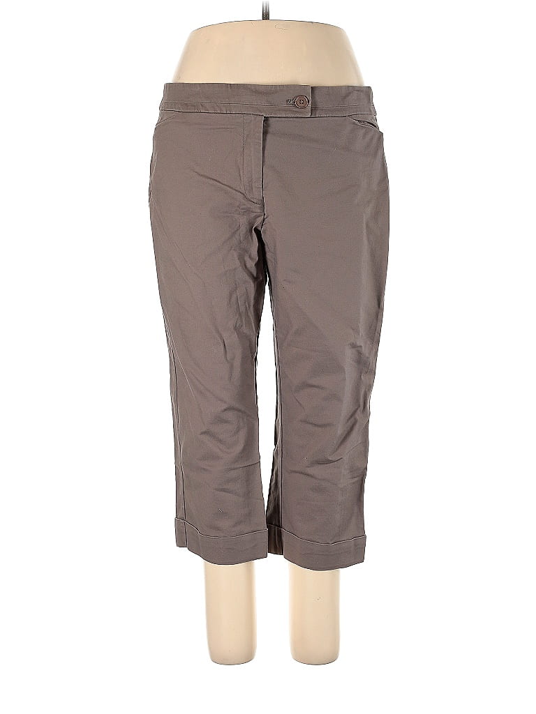 Ann Taylor Factory Brown Casual Pants Size 18 - photo 1