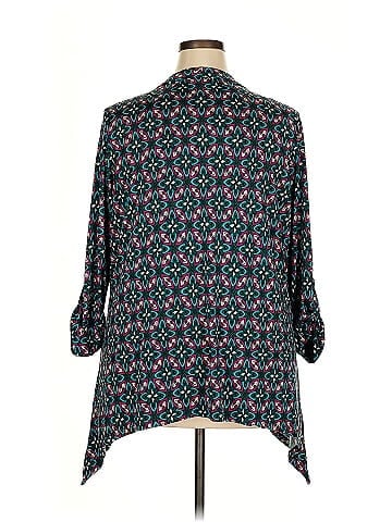 Indigo 3/4 Sleeve Blouse (view 2)