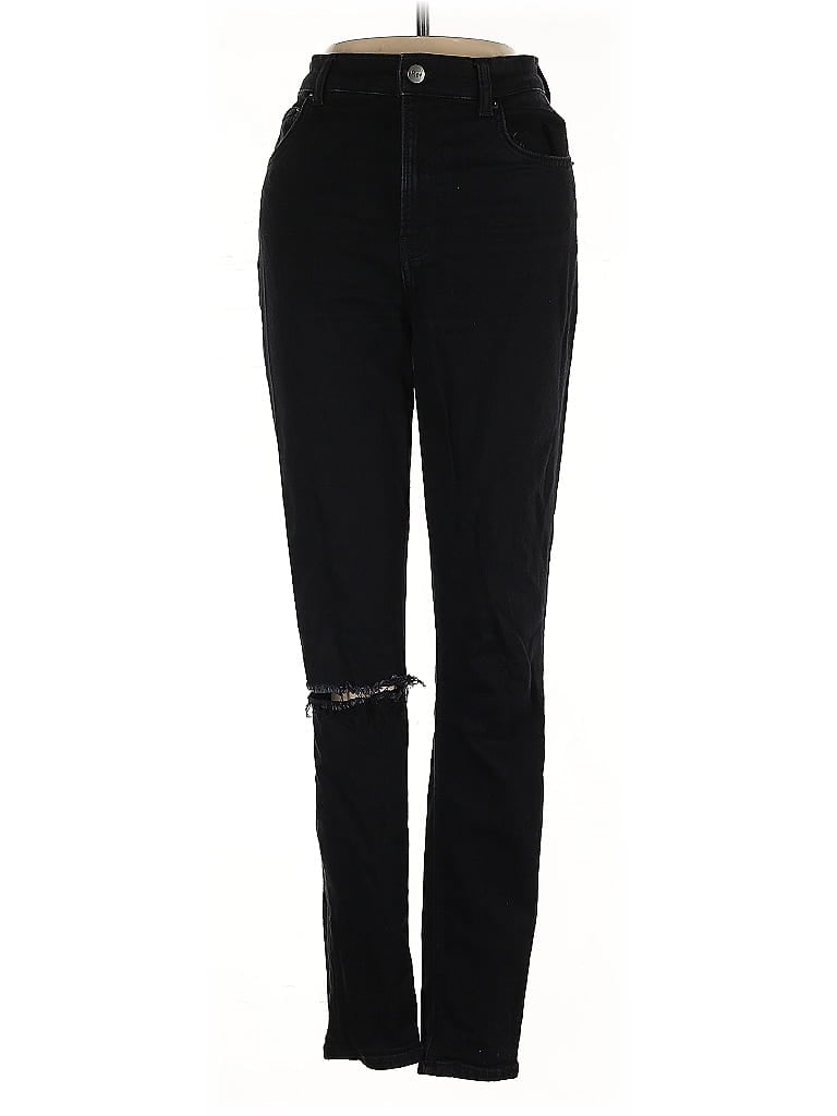 Pre-owned Reformation Jeans Jeans In Black