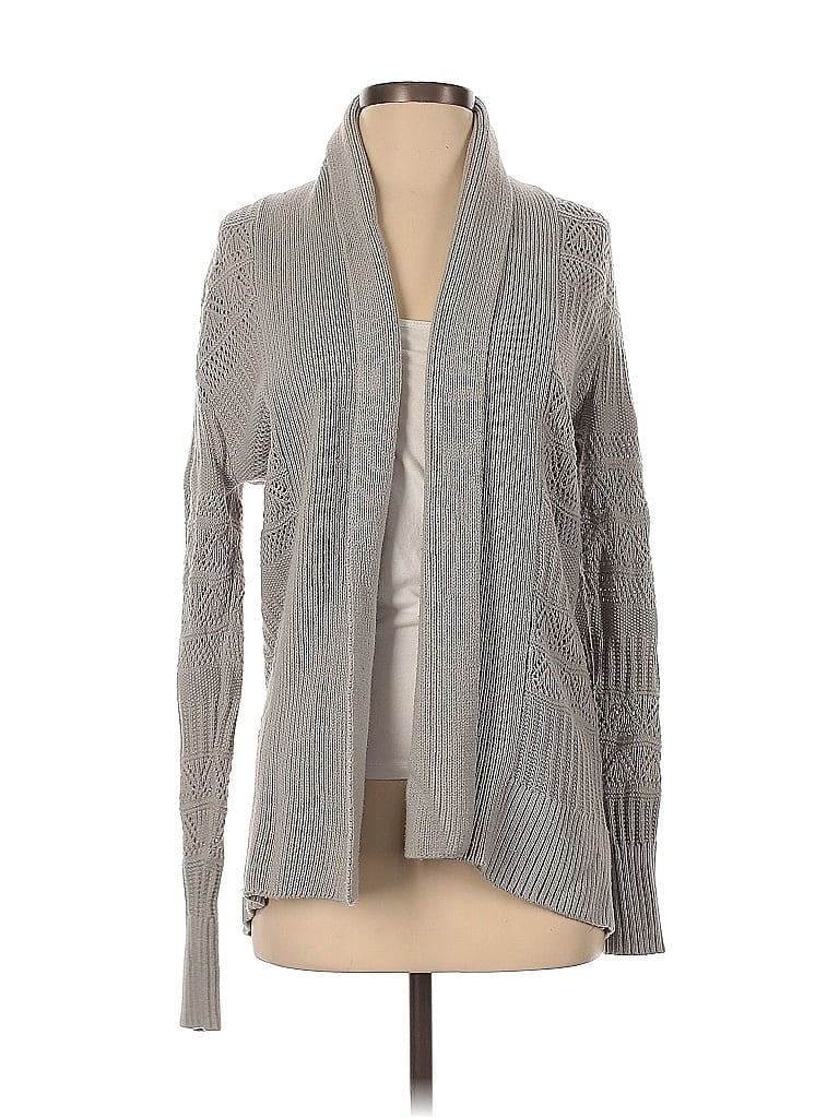 Pre-owned Sonoma Life + Style Cardigan Sweater In Gray