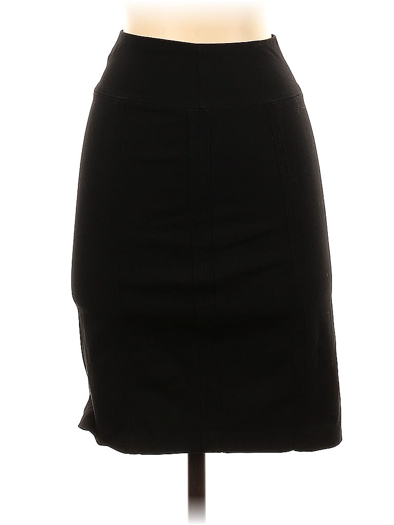 Pre-owned White House Black Market Formal Skirt In Black