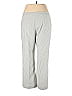 Le Suit 100% Polyester Chevron-herringbone Gray Dress Pants Size 14 - photo 2