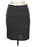 Basic House Solid Gray Casual Skirt Size L - photo 2