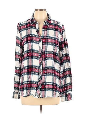 MELLODAY Long Sleeve Button-Down Shirt (view 1)