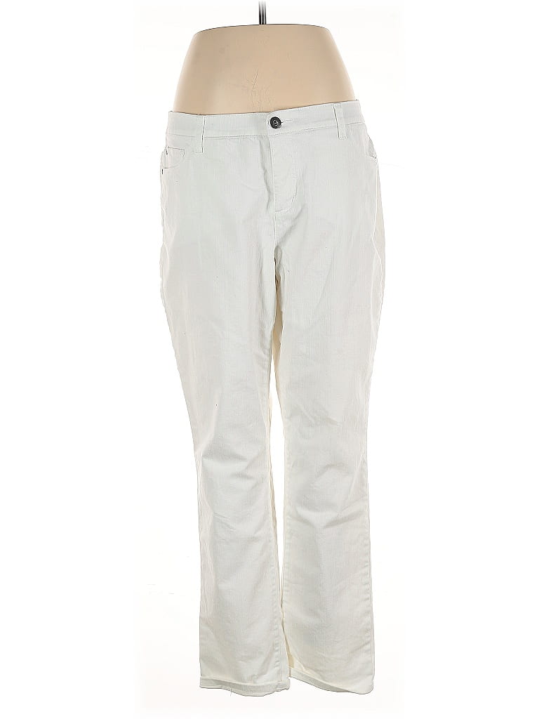 Cj Banks Ivory Jeans Size 14 69 off ThredUp