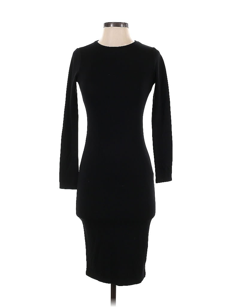 Pre-owned Pull & Bear Cocktail Dress In Black
