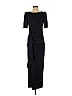 Xscape Black Blue Cocktail Dress Size XS - photo 1
