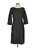 Tocca Solid Gray Casual Dress Size 4 - photo 1