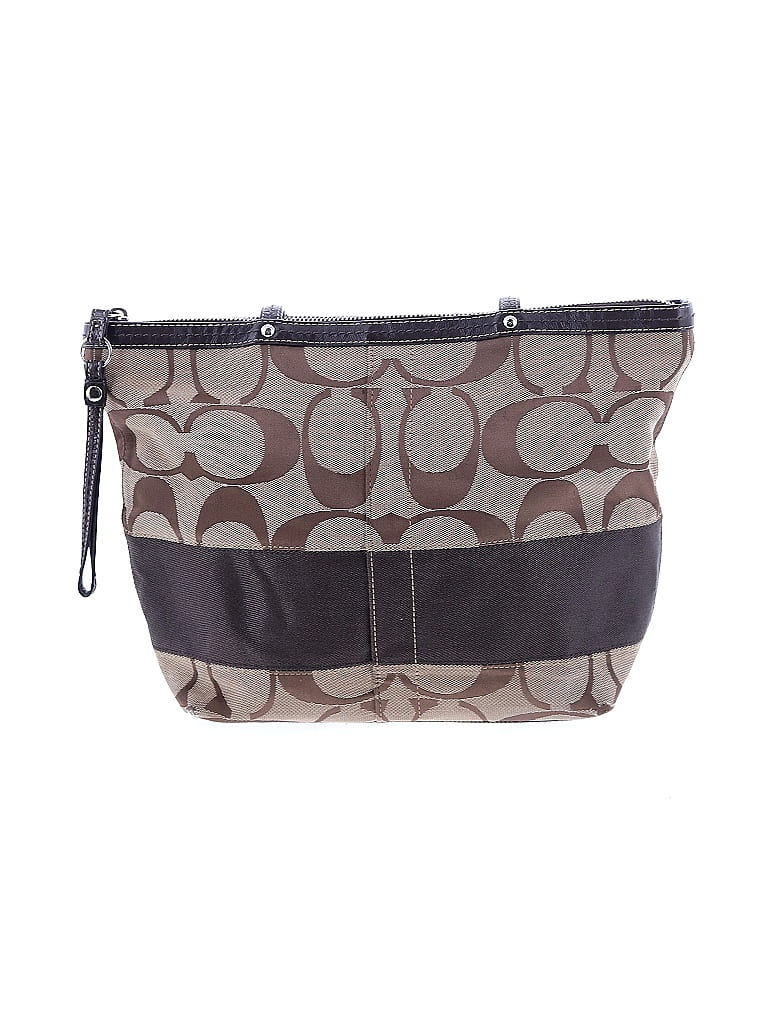 Coach Factory Gray Tan Tote One size - photo 1