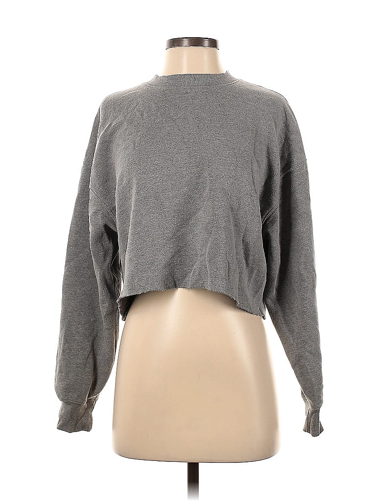 Pre-owned Wild Fable Pullover Sweater In Gray