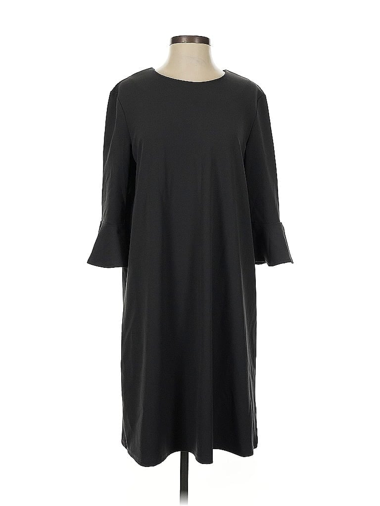 Pre-owned Abs Collection Casual Dress In Black