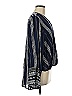 Elan 100% Rayon Blue Long Sleeve Blouse Size M - photo 4