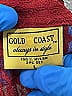 Gold Coast 100% Nylon Burgundy Long Sleeve Blouse Size L - photo 3