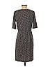 Ann Taylor 100% Polyester Houndstooth Gray Tank Top Size XS - photo 2