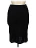 Moa Moa Solid Black Casual Skirt Size XL - photo 1