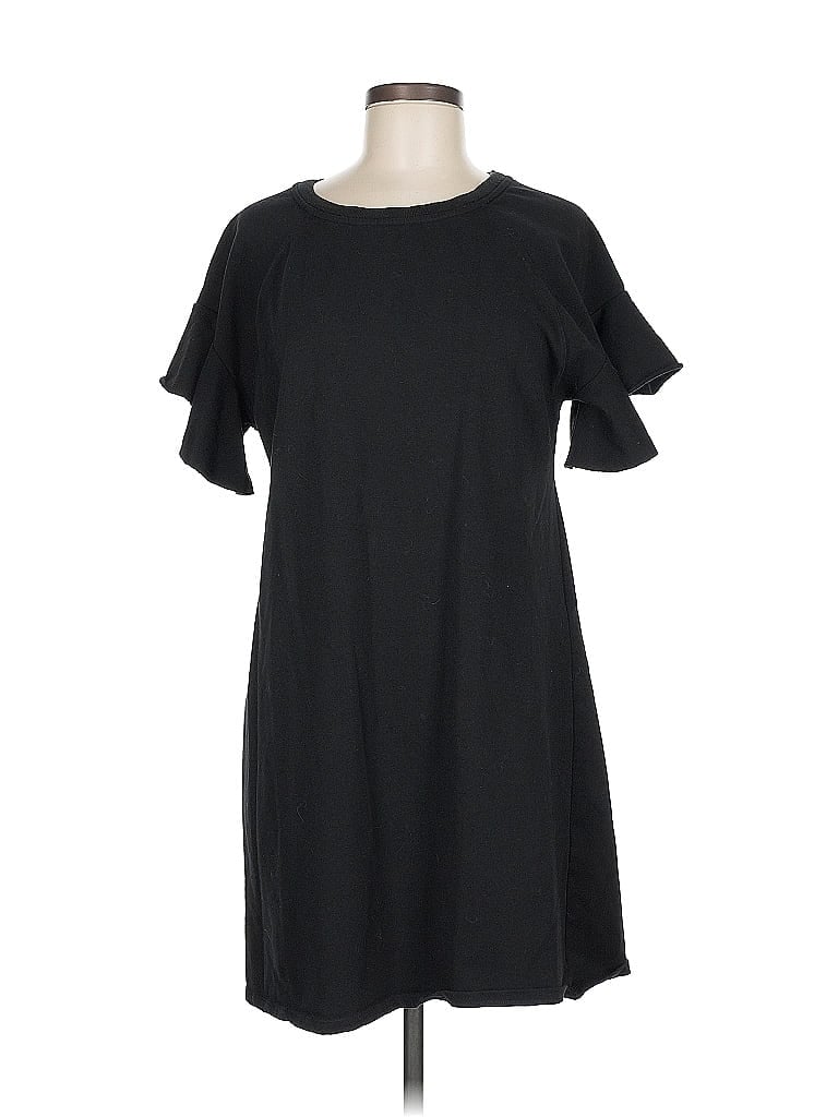 Pre-owned 1.state Casual Dress In Black