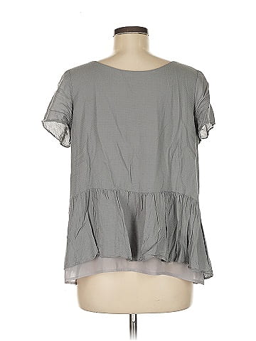 Paper Crown Short Sleeve Blouse (view 2)
