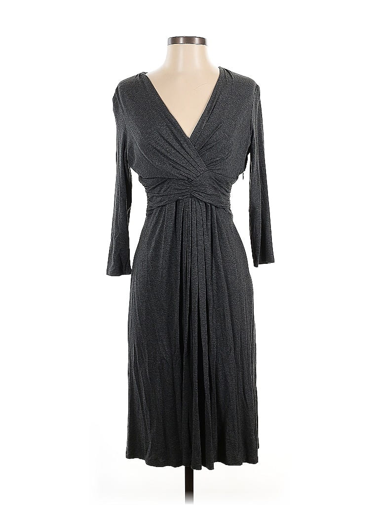 Pre-owned Evan Picone Cocktail Dress In Gray