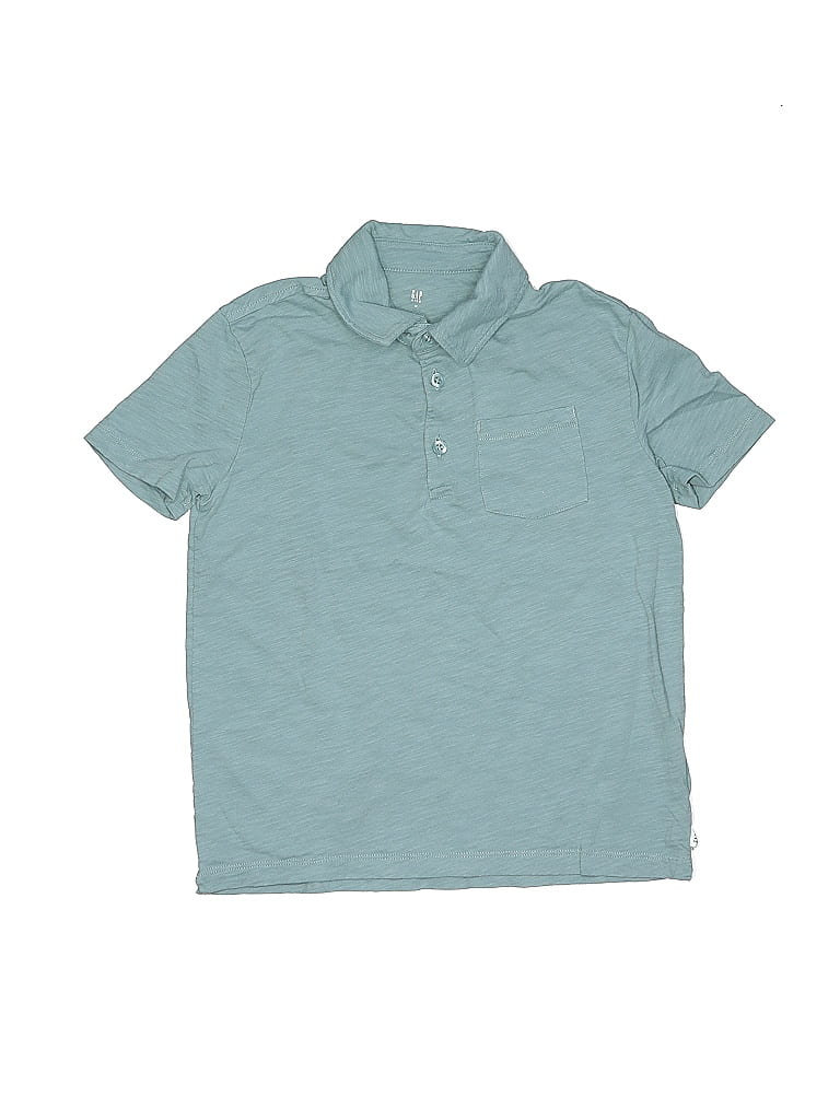 Gap Kids 100% Cotton Teal Short Sleeve Polo Size M (big kids) - photo 1