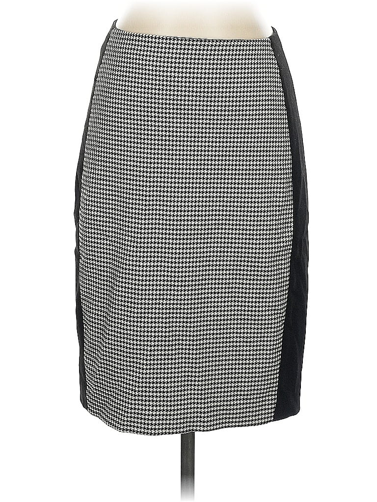 Pre-owned White House Black Market Casual Skirt In Black