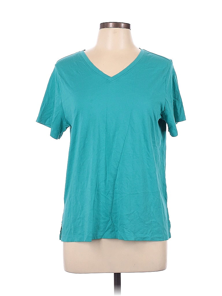 Member's Mark Teal Short Sleeve T-Shirt Size L - photo 1