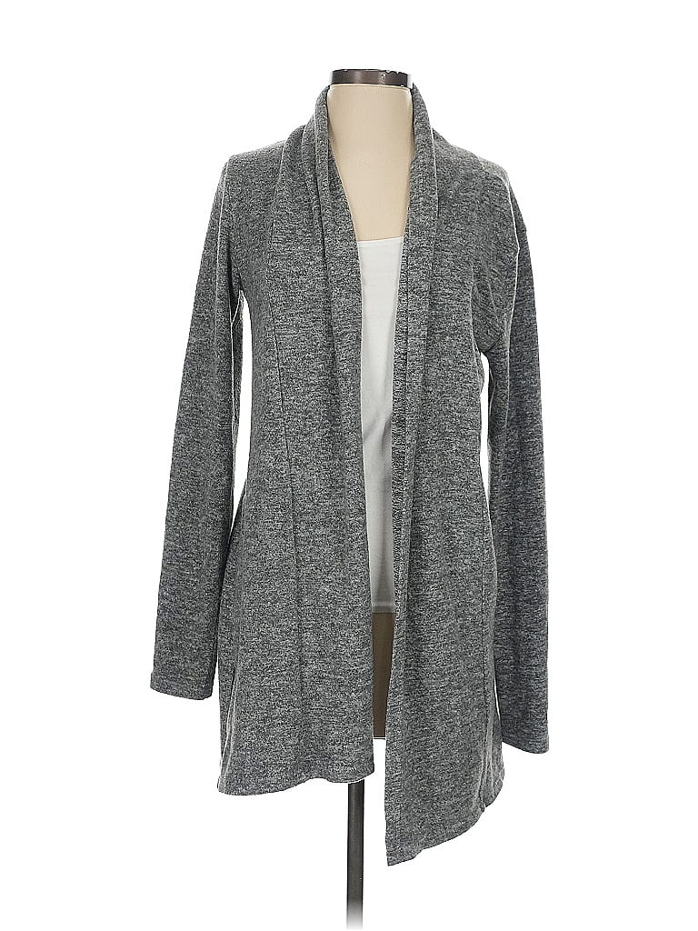 Pre-owned Mia + Tess Cardigan Sweater In Gray