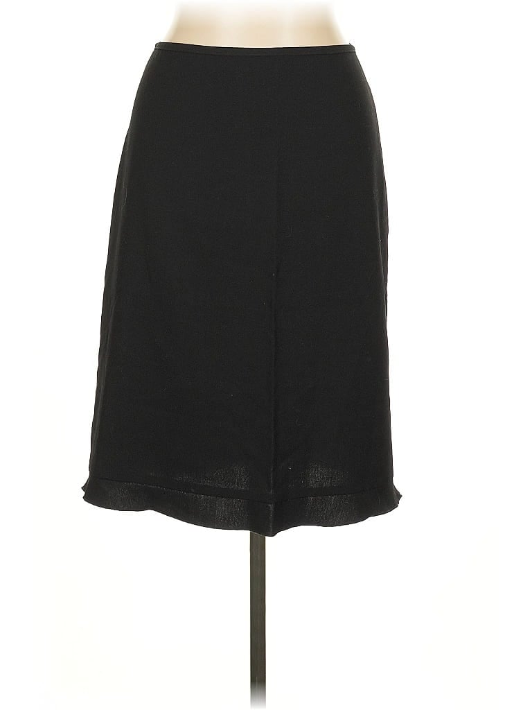 Pre-owned Laundry By Shelli Segal Formal Skirt In Black