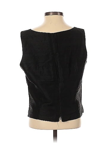 Charlotte Kellogg Sleeveless Silk Top (view 2)