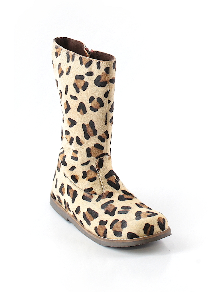 mini boden leopard boots