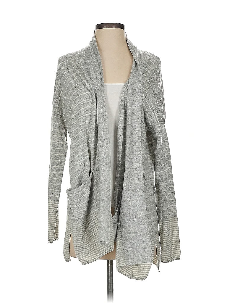 Pre-owned Gap Cardigan Sweater In Gray