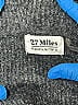27 miles Black Gray Wool Cardigan Size M - photo 3