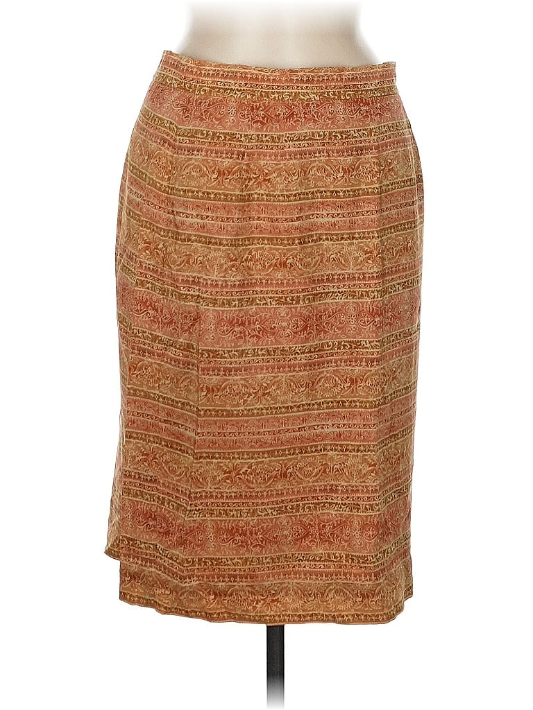 Pre-owned Talbots Casual Skirt In Orange