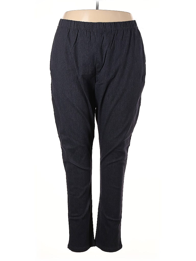 Pre-owned Denim 24/7 Casual Pants In Blue