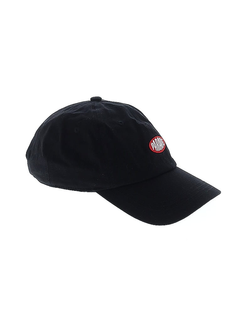 Parade 100% Cotton Black Baseball Cap One size - photo 1