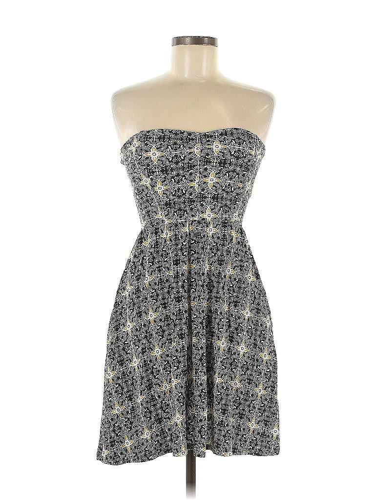 Volcom Print Gray Cocktail Dress Size M - photo 1