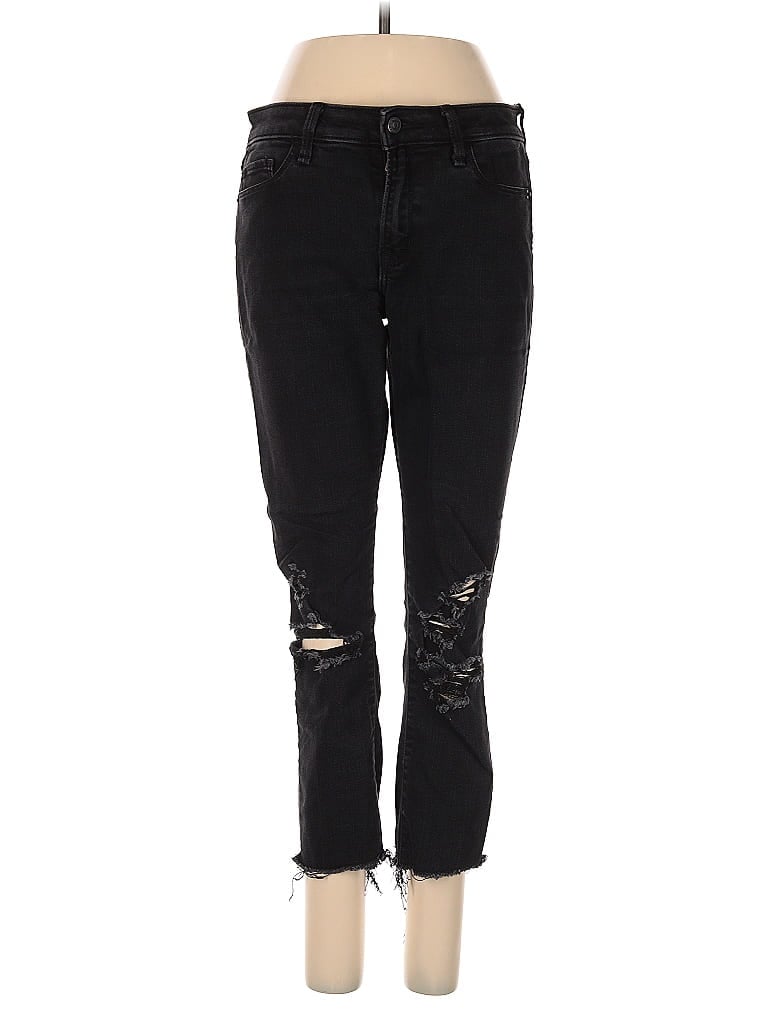 Pre-owned Abercrombie & Fitch Jeans In Black